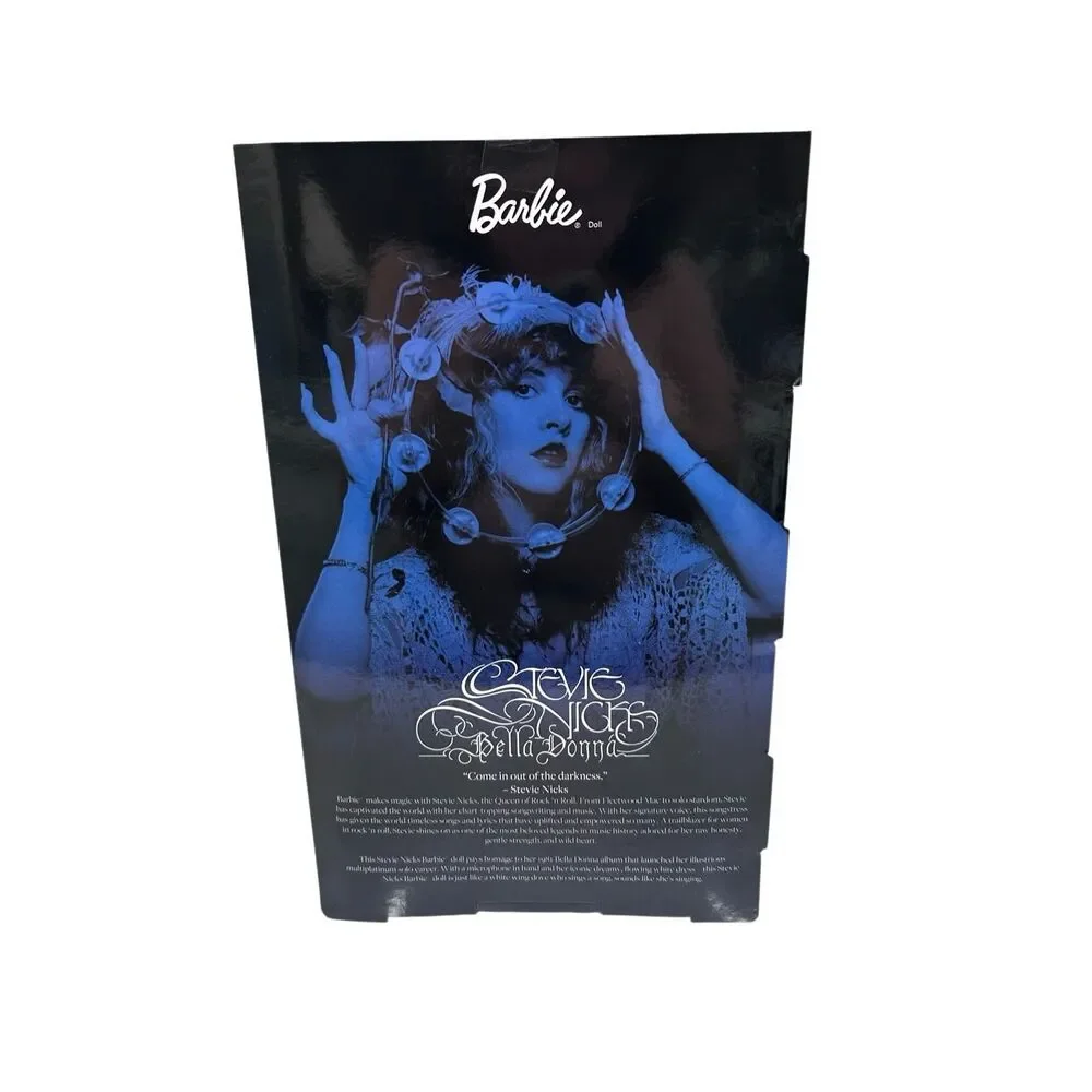NWT Mattel Barbie Stevie Nicks Bella Donna Collector Doll W/ Dress & Accessories